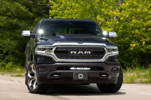 Ram 1500 Light Bar Mounting Bracket - Front - Diode Dynamics - SS18 Stealth Bracket - `19-`24